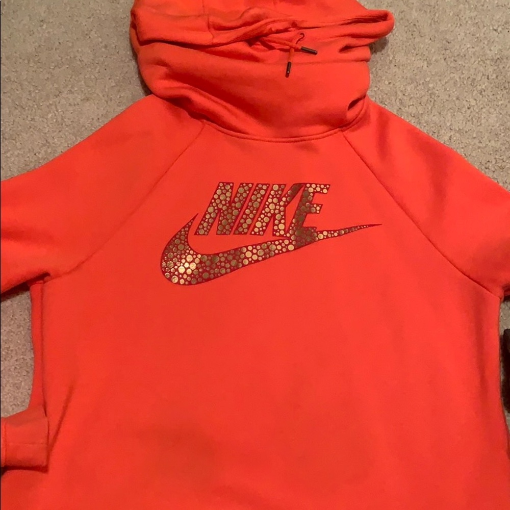 Nike turtleneck hoodie, size medium